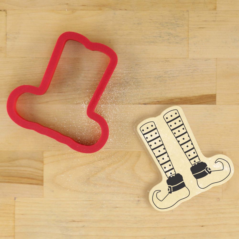 Christmas Elf Cookie Stencil Set With Cookie Cutter – Confection